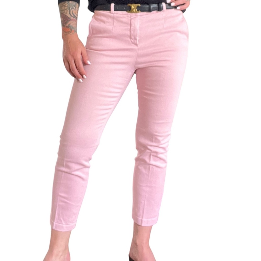 Loro Piana Pink Straight-Leg Pants